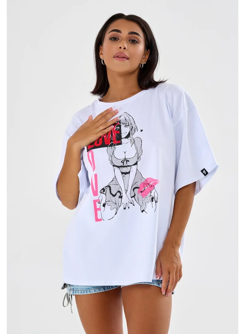 بونا فيدي تيشيرتات بونا فايد للنساء - بلوزات صيفية نسائية - تيشيرت مريح بأكمام قصيرة